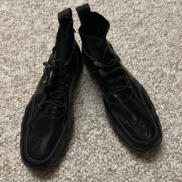 made in China men leather sock shoes - Picture 2 of 5